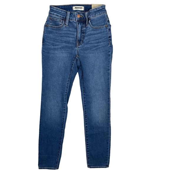 Madewell Curvy Roadtripper Authentic Skinny Jeans in Roselawn Wash Size 23 - Picture 7 of 9